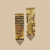 FABLLERY-Dubai Style Gold Statement Dangler Earrings for Women – Anti Tarnish